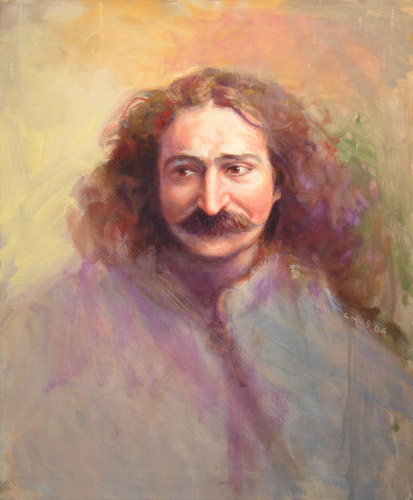 2005-1_Meher-Baba-in-London-1931-(05-1)-Oil-24x20-Gordon-Campbell