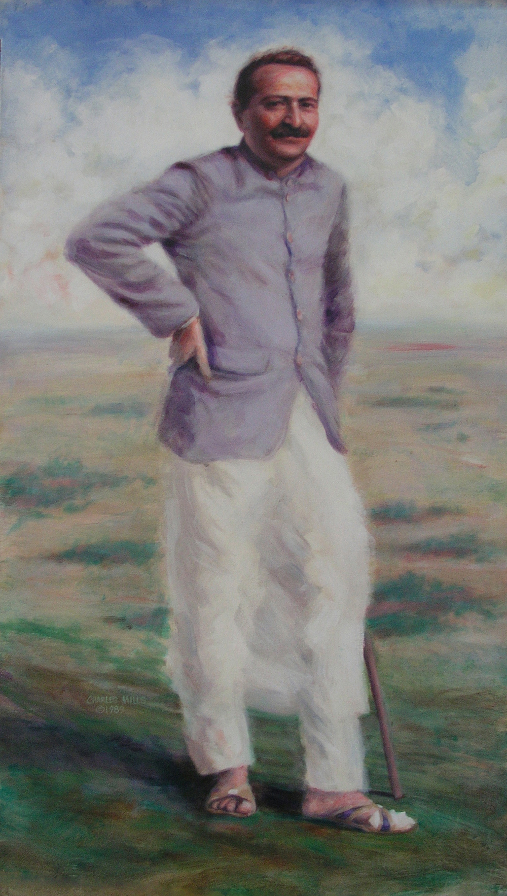 1989-14_Ajmer-(89-14)-Oil-60x34-Nancy-Gaegen